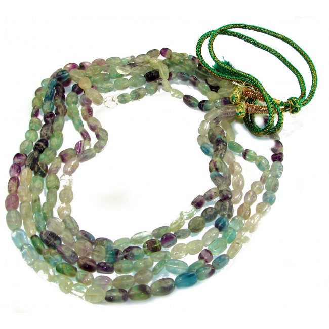 New Beginning Genuine Swiss Fluorite handcrafted Necklace