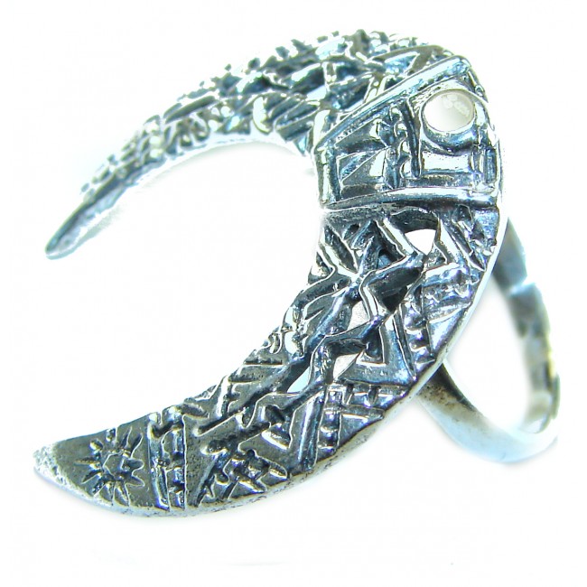 Angel's Wings Bali made .925 Sterling Silver handcrafted Ring s. 6